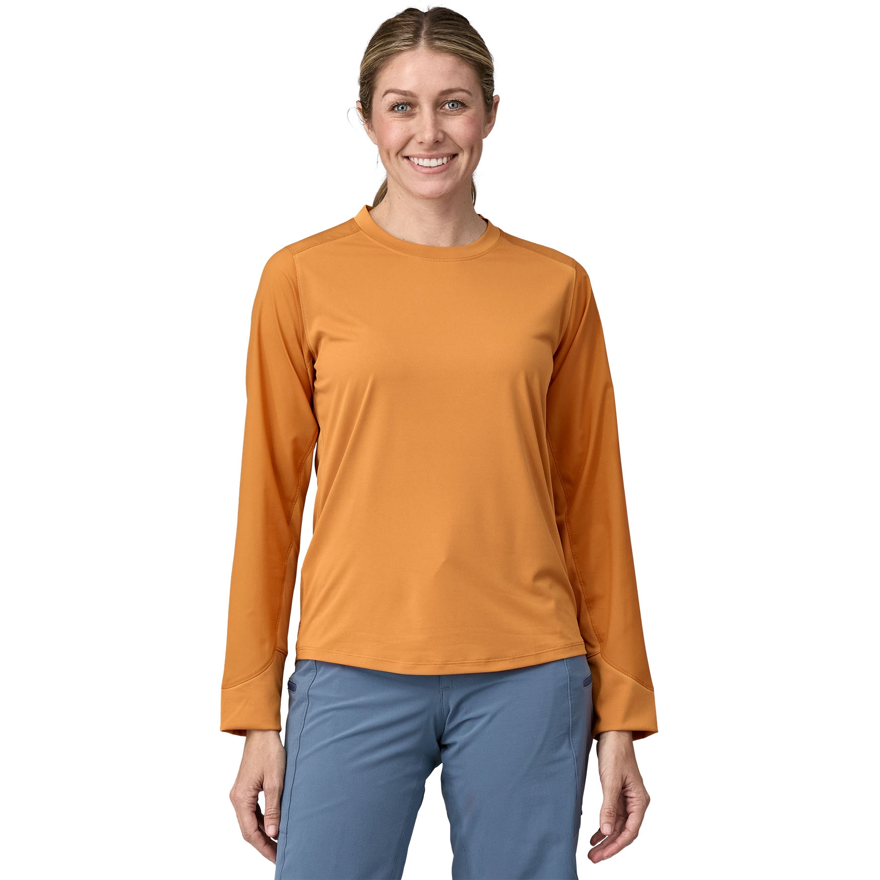 Produktbild von Patagonia Dirt Craft Langarmtrikot Damen - Golden Caramel
