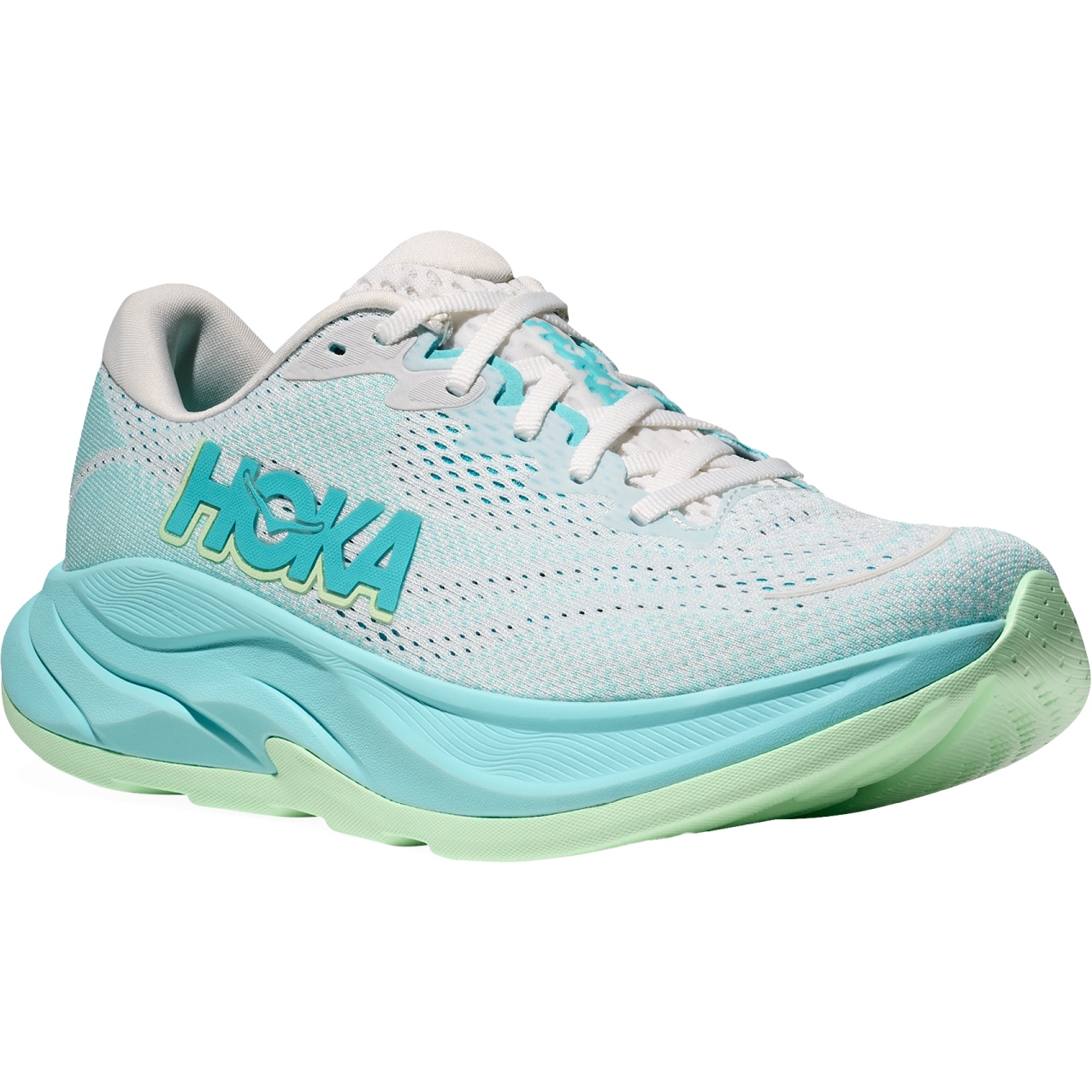 Photo produit de Hoka Chaussures Running Femme - Rincon 4 - frost / blue spark