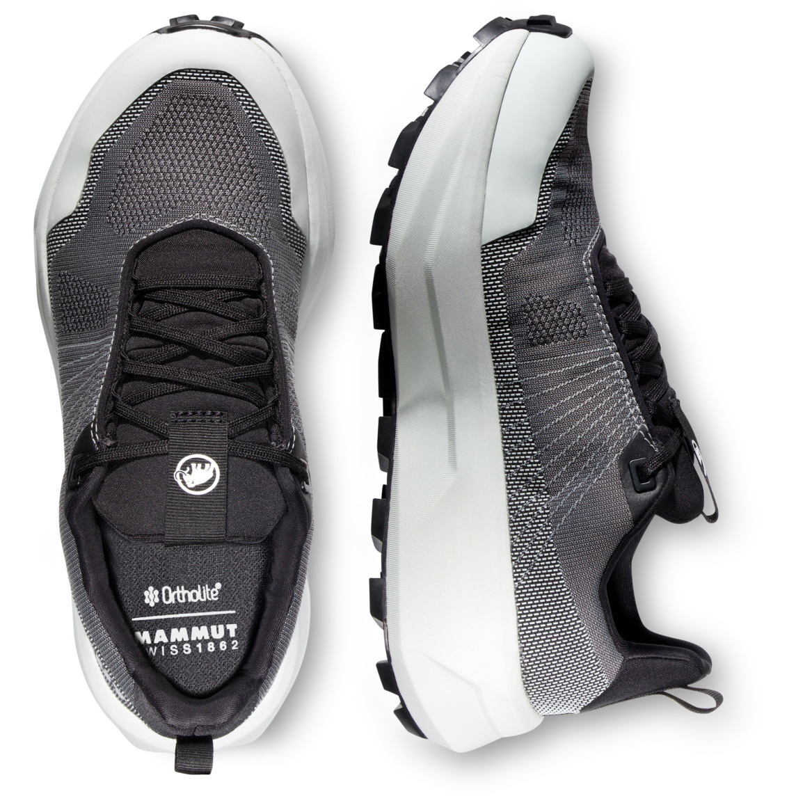 Picture of Mammut Aenergy Mtn Low GTX Hiking Shoes Women - black-silver sage
