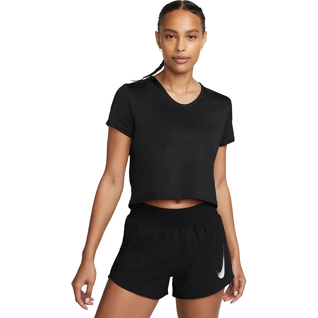 Produktbild von Nike Dri-FIT T-Shirt Damen - black/reflective silver DX0314-010