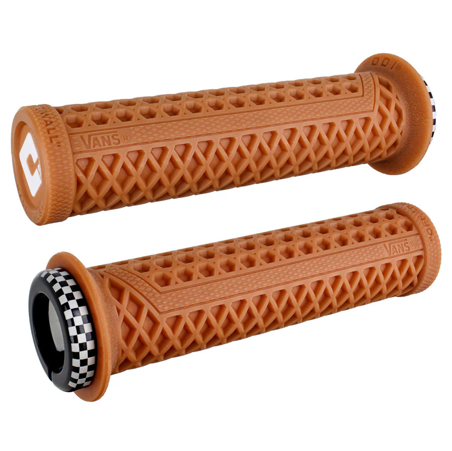 Productfoto van ODI Vans Stuurhandvatten - BMX | Lock-On V2.1 | 135mm - bruin