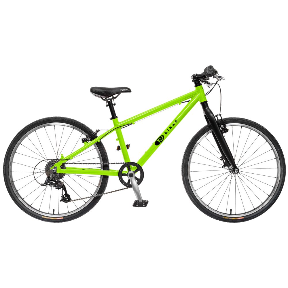 Picture of KUbikes 24L TOUR 8-Speed Kids Bike - green