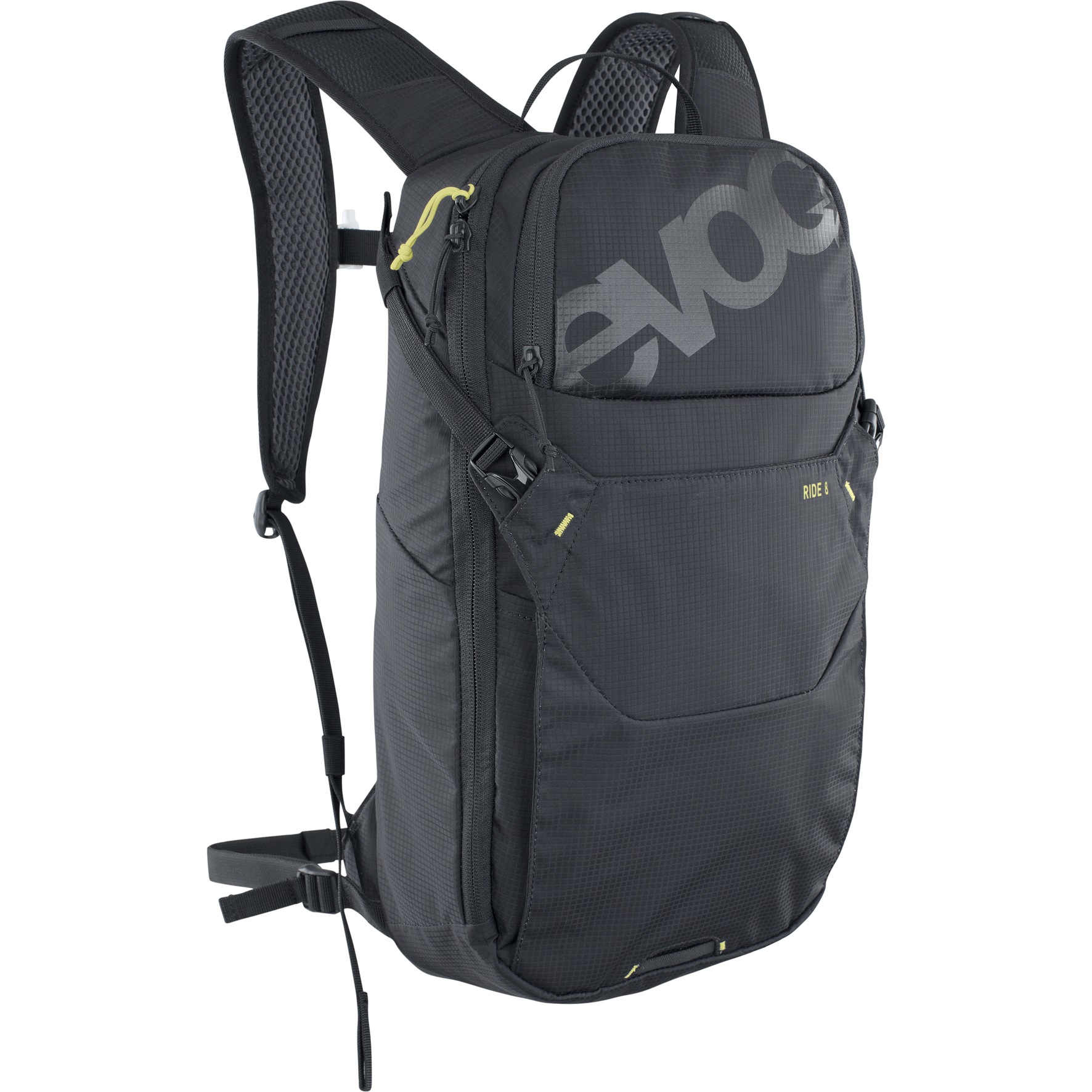 Productfoto van EVOC Ride 8L Backpack + 2L Hydration Bladder - Black