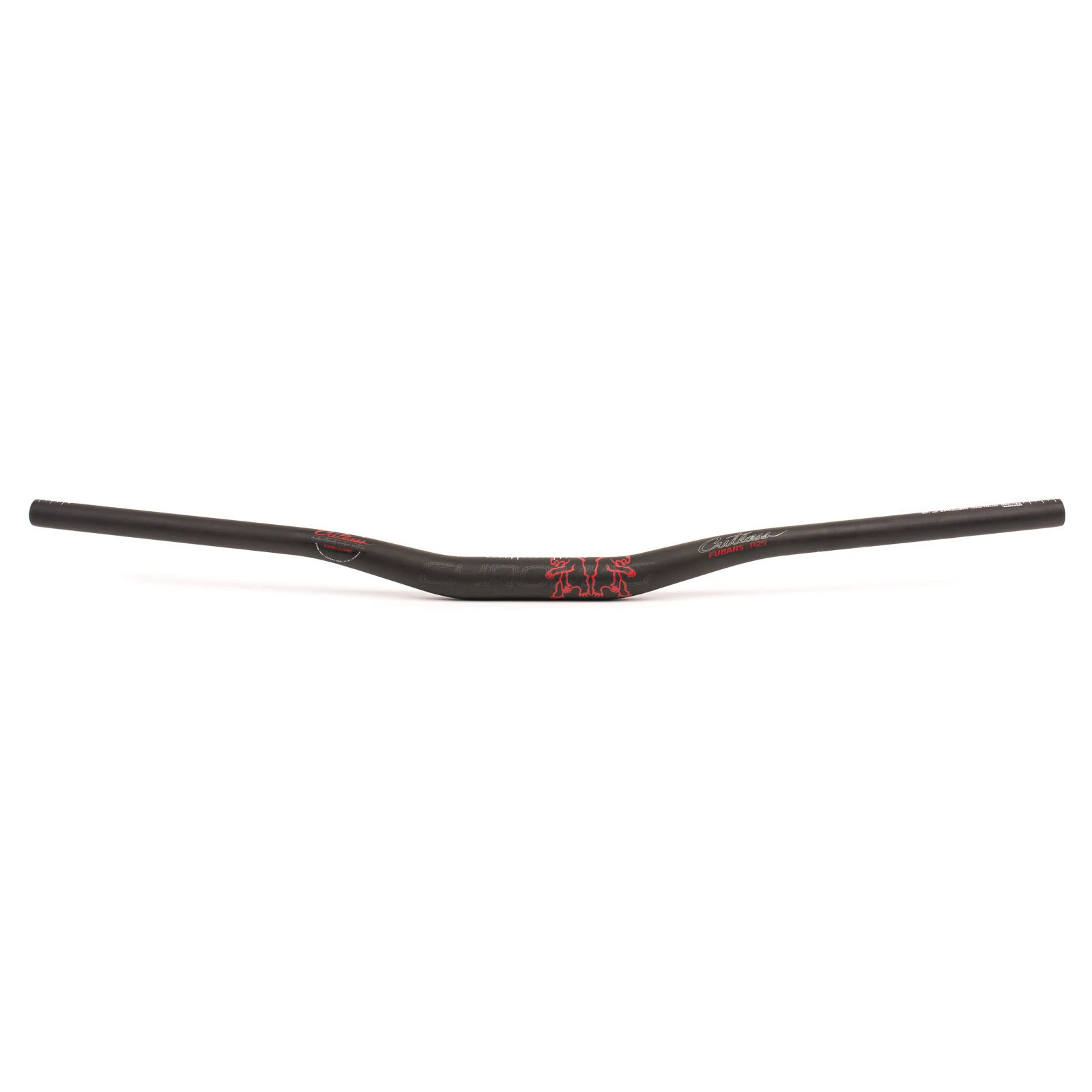 Productfoto van CHROMAG Cutlass Carbon 31.8 MTB Handlebar 35mm Rise - black / red