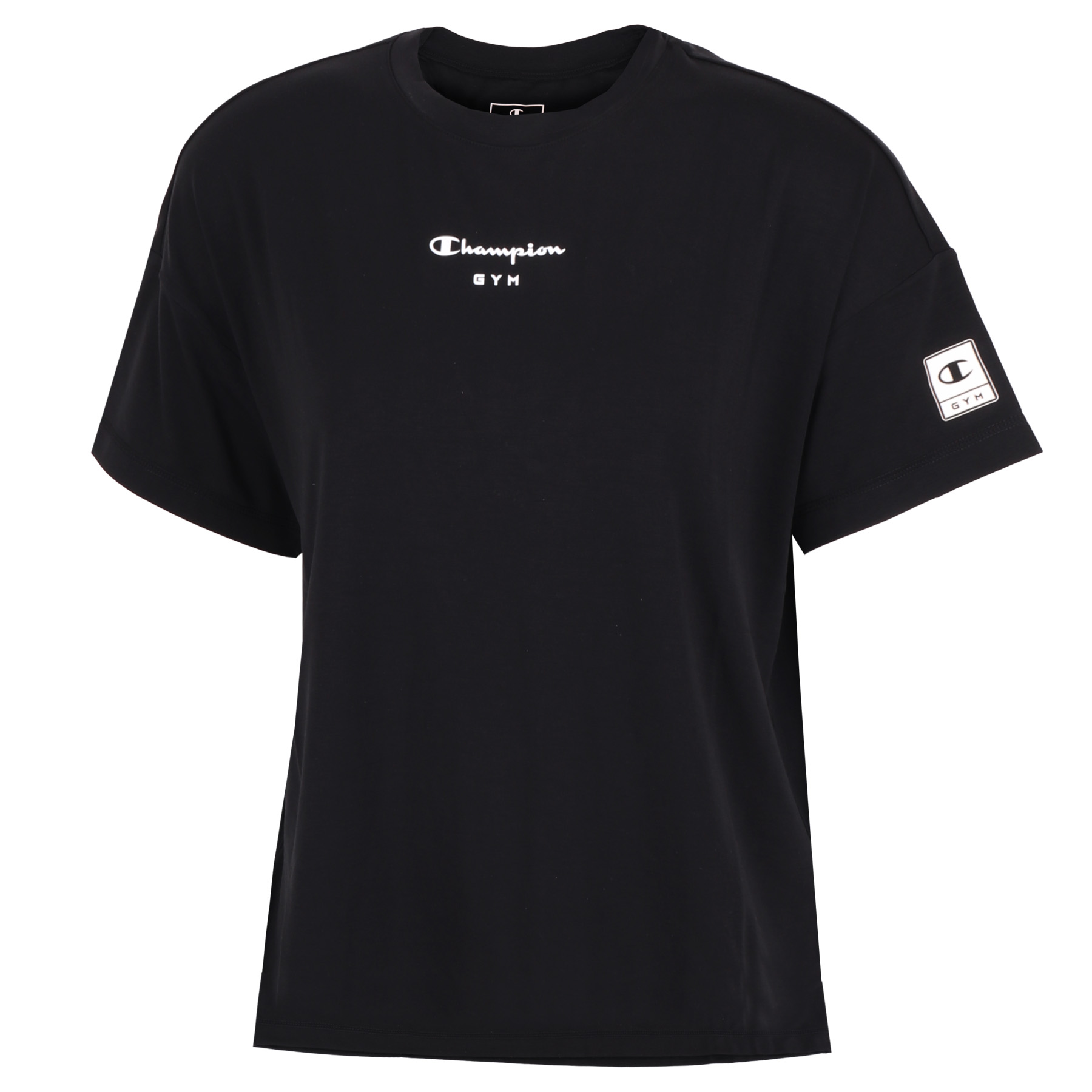 Picture of Champion Legacy Crewneck Womens T-Shirt 115620 - black