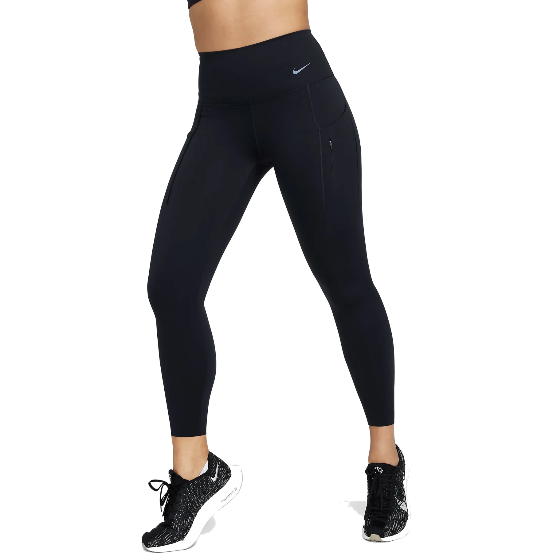 Picture of Nike GO Therma-FIT High-Rise 7/8 Tights Women - black FB8848-010