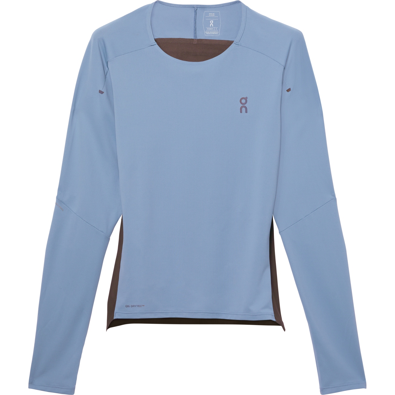 Produktbild von On Performance Long-T Langarm-Laufshirt Damen - Chambray | Eclipse