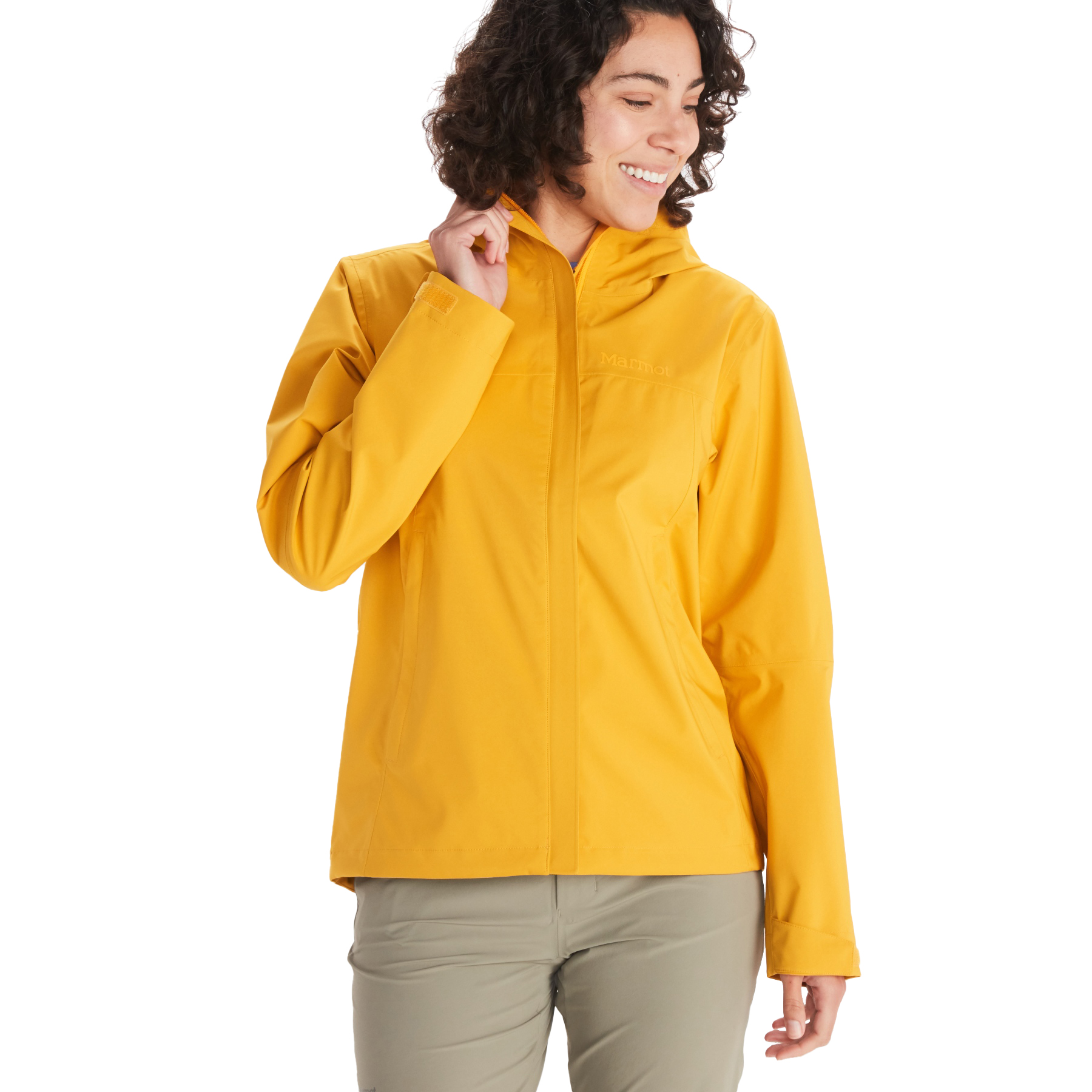 Picture of Marmot PreCip Eco Pro Jacket Women - golden sun