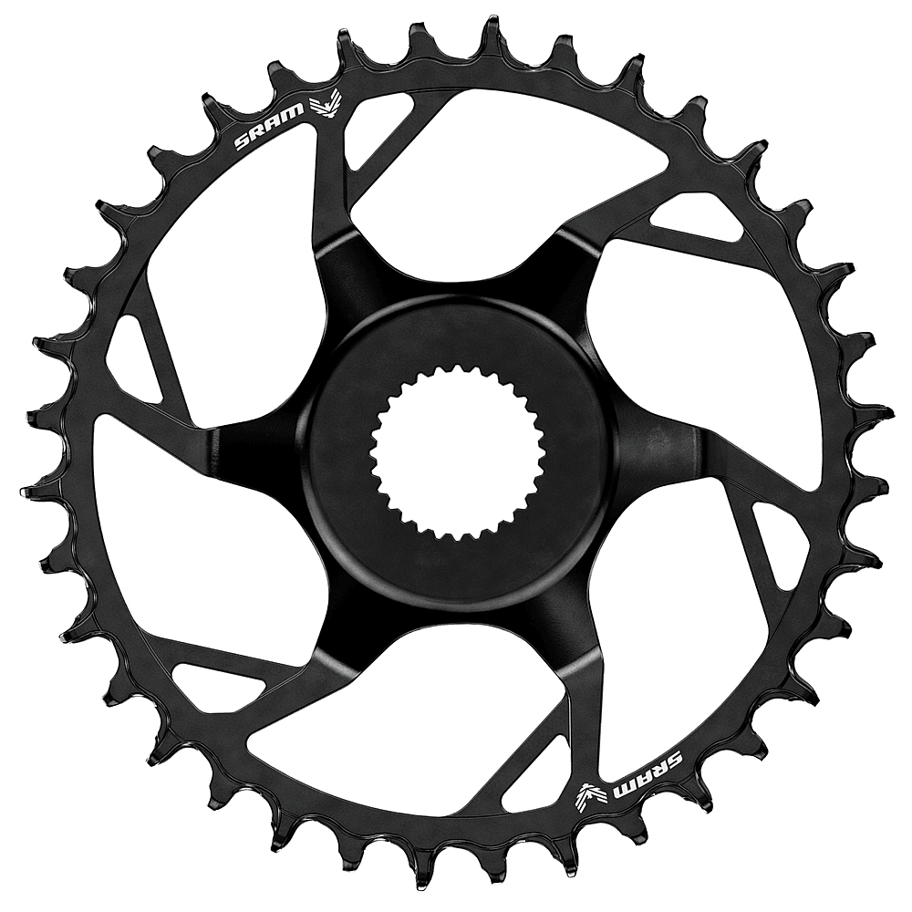 Picture of SRAM Eagle Chainring for Bosch | T-Type | Direct Mount | 55 mm Chain Line - black