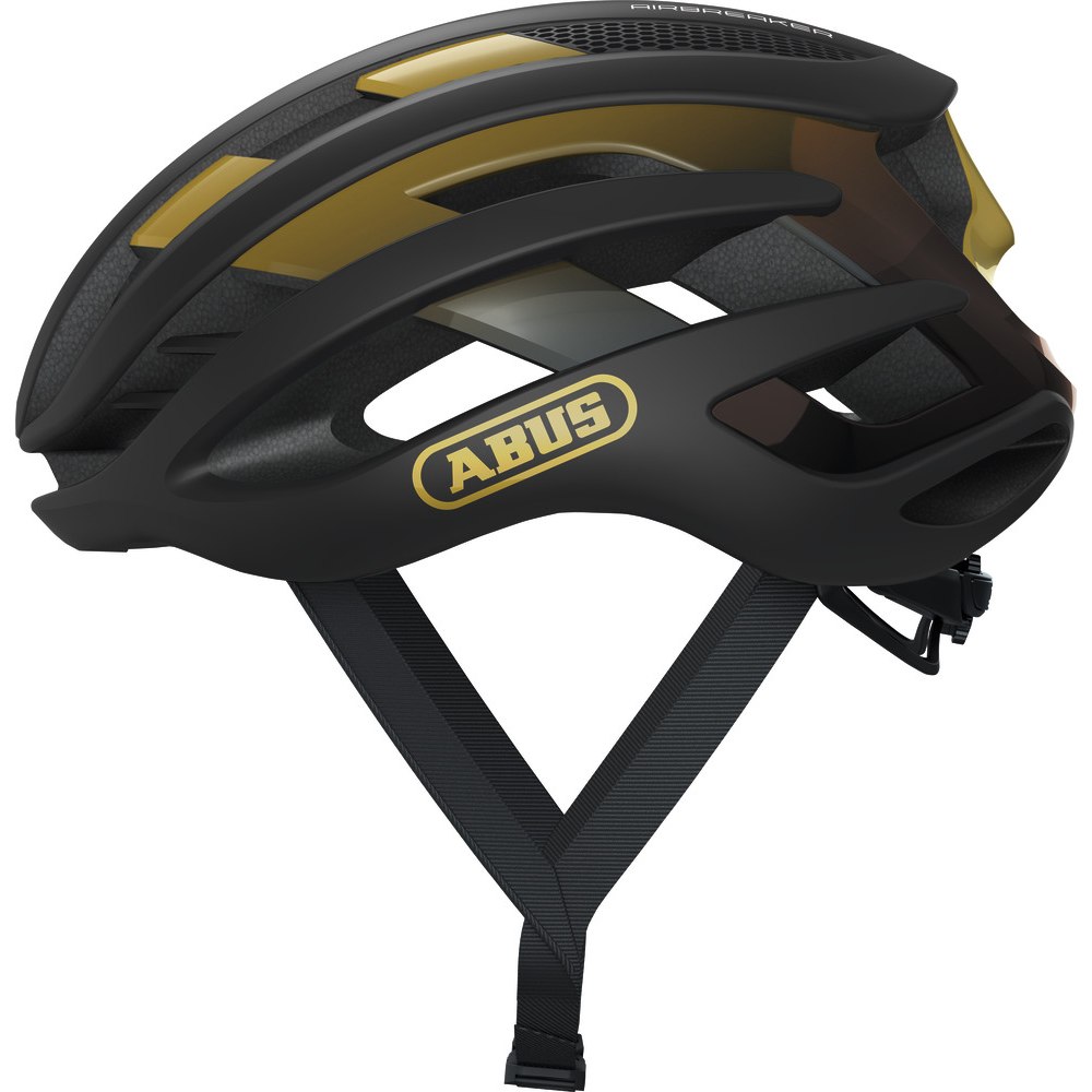 Image of ABUS AirBreaker Helmet - black gold