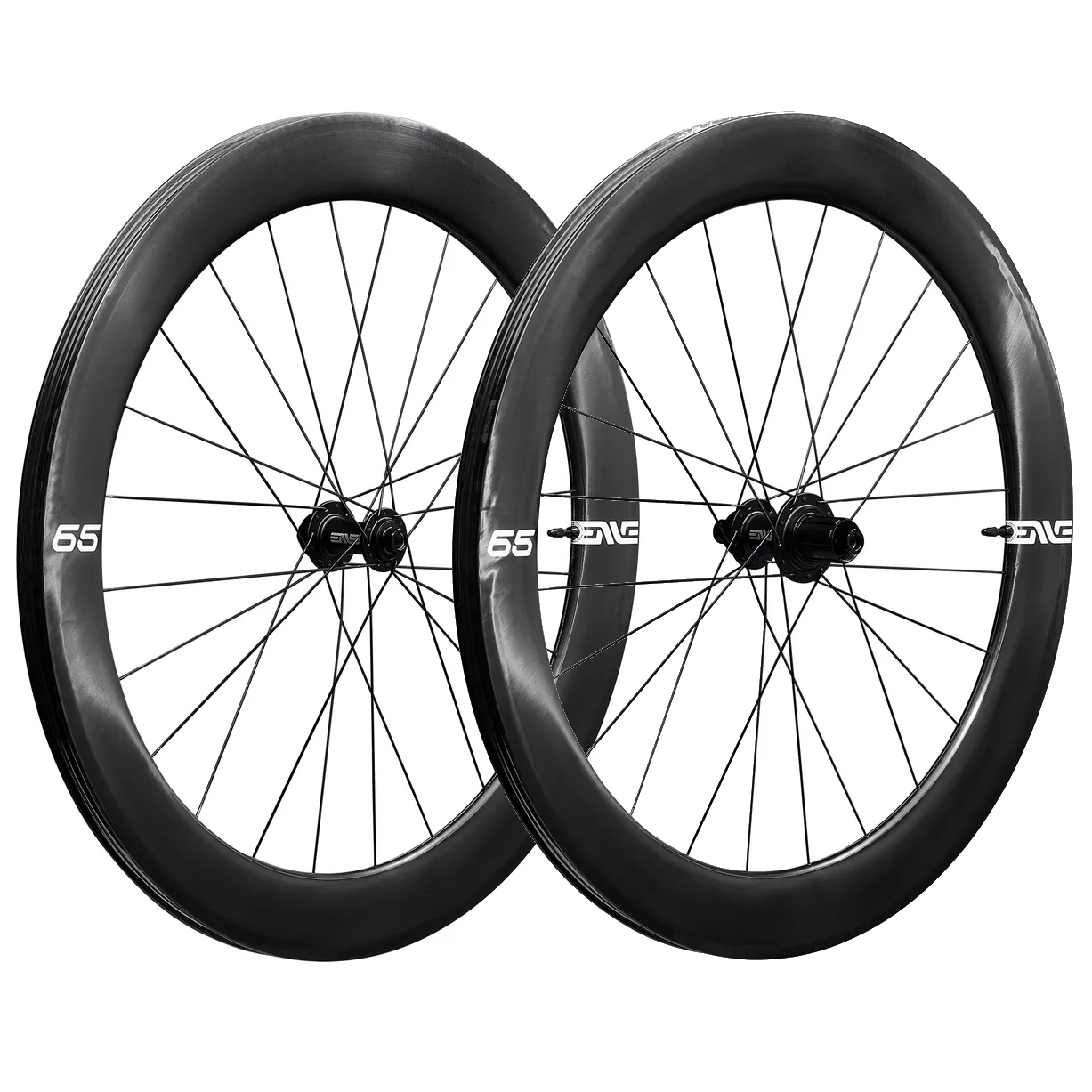 Productfoto van ENVE Foundation 65 Innerdrive Wielset - 28&quot; | Carbon | Hookless | Centerlock - 12x100mm | 12x142mm - Shimano HG L