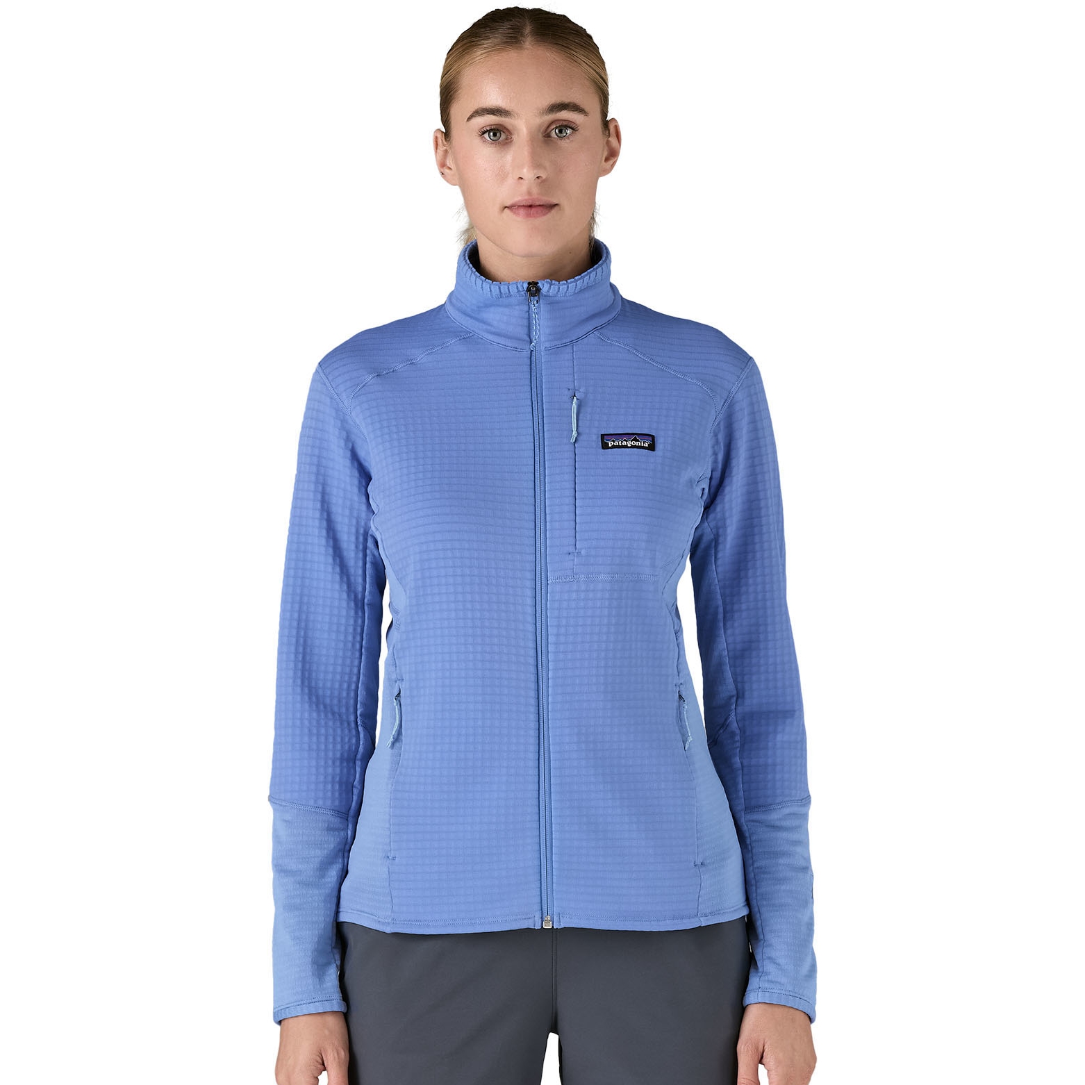 Image de Patagonia Veste Polaire Femme - R1 Hybrid - Abundant Blue