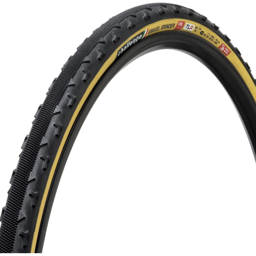 Picture of Challenge Gravel Grinder Folding Tire - Pro | TLR | SuperPoly Corazza | PPS2 - 40-622 | tan