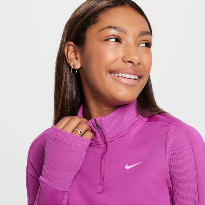 Nike therma half zip online