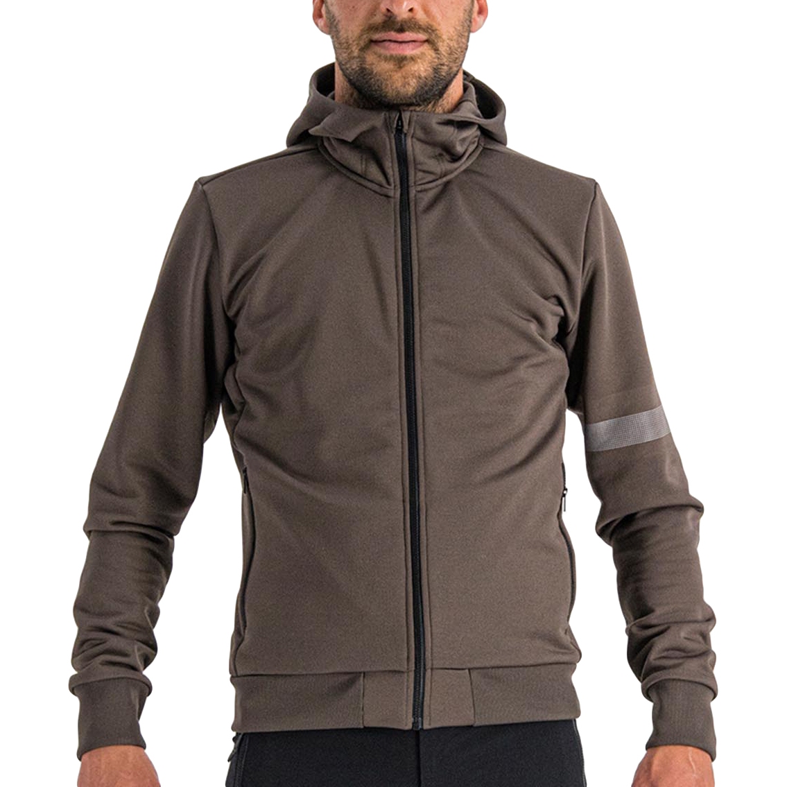 Picture of Sportful Giara Hoodie - 035 Cacao