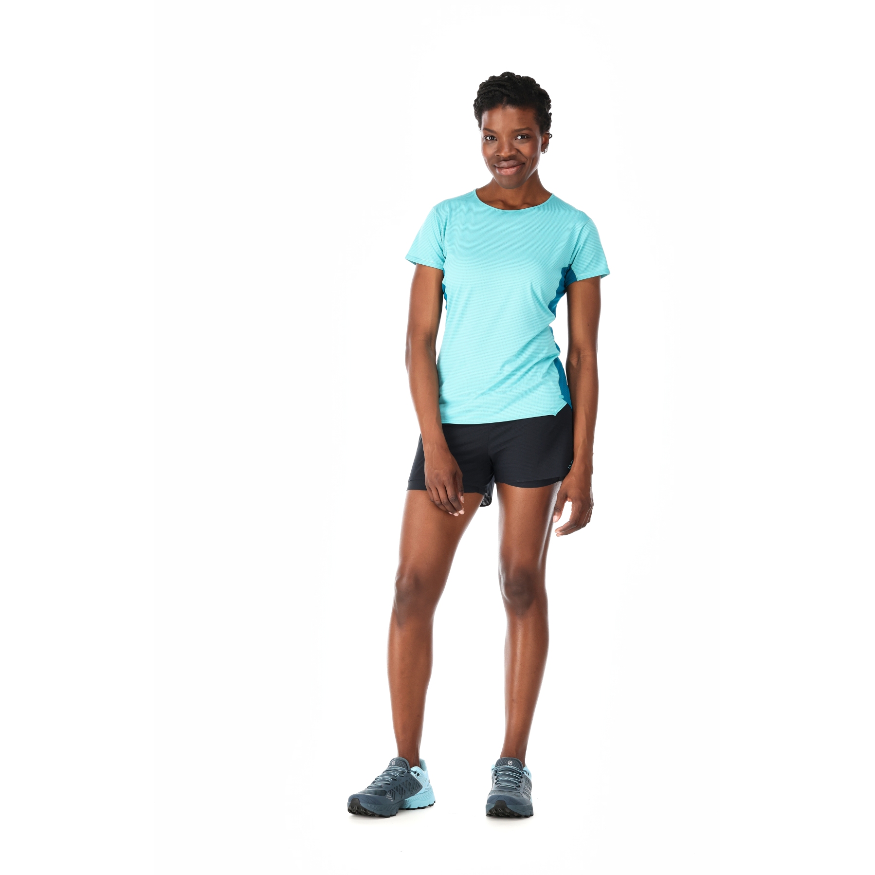 Rab Talus Tights Shorts Women's. Close fittting ladie's trail running