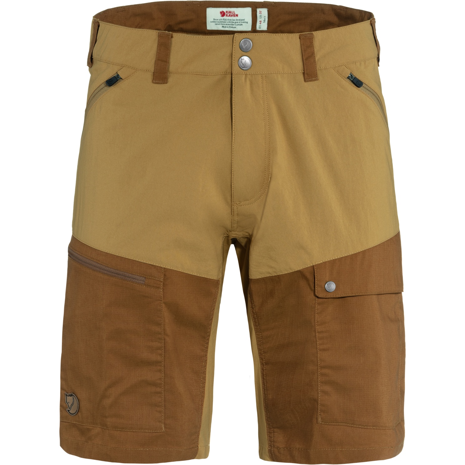 Produktbild von Fjällräven Abisko Midsummer Shorts Herren - buckwheat brown-chestnut