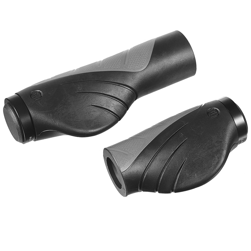 Picture of Ergotec Aero 2 Handlebar Grips for Twist Shifters - black/grey