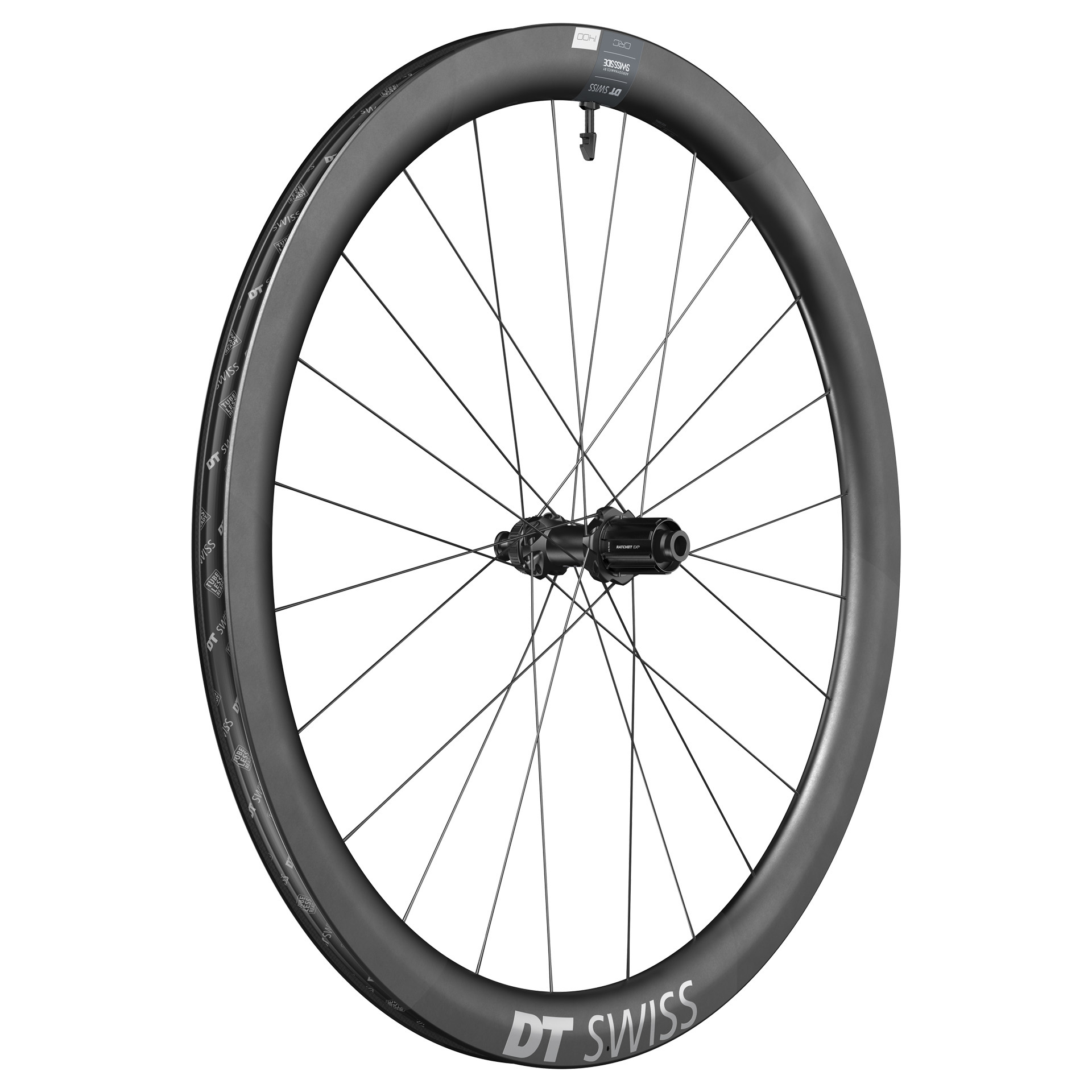 Picture of DT Swiss CRC 1400 SPLINE 45 Rear Wheel - 28&quot; | Carbon | Centerlock - 12x142mm