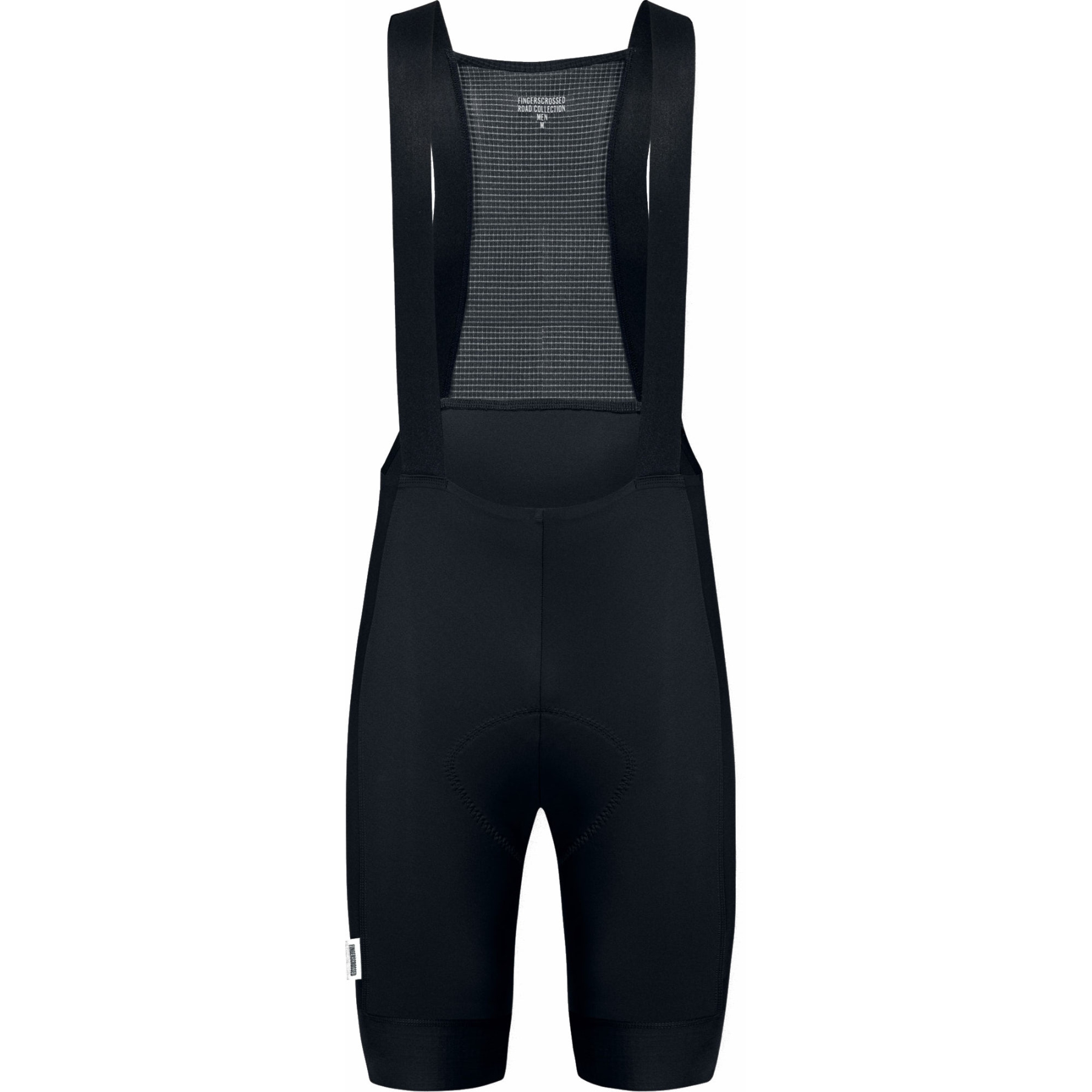 Photo produit de FINGERSCROSSED Cuissard à Bretelles Court Cycliste Homme - Road - Noir
