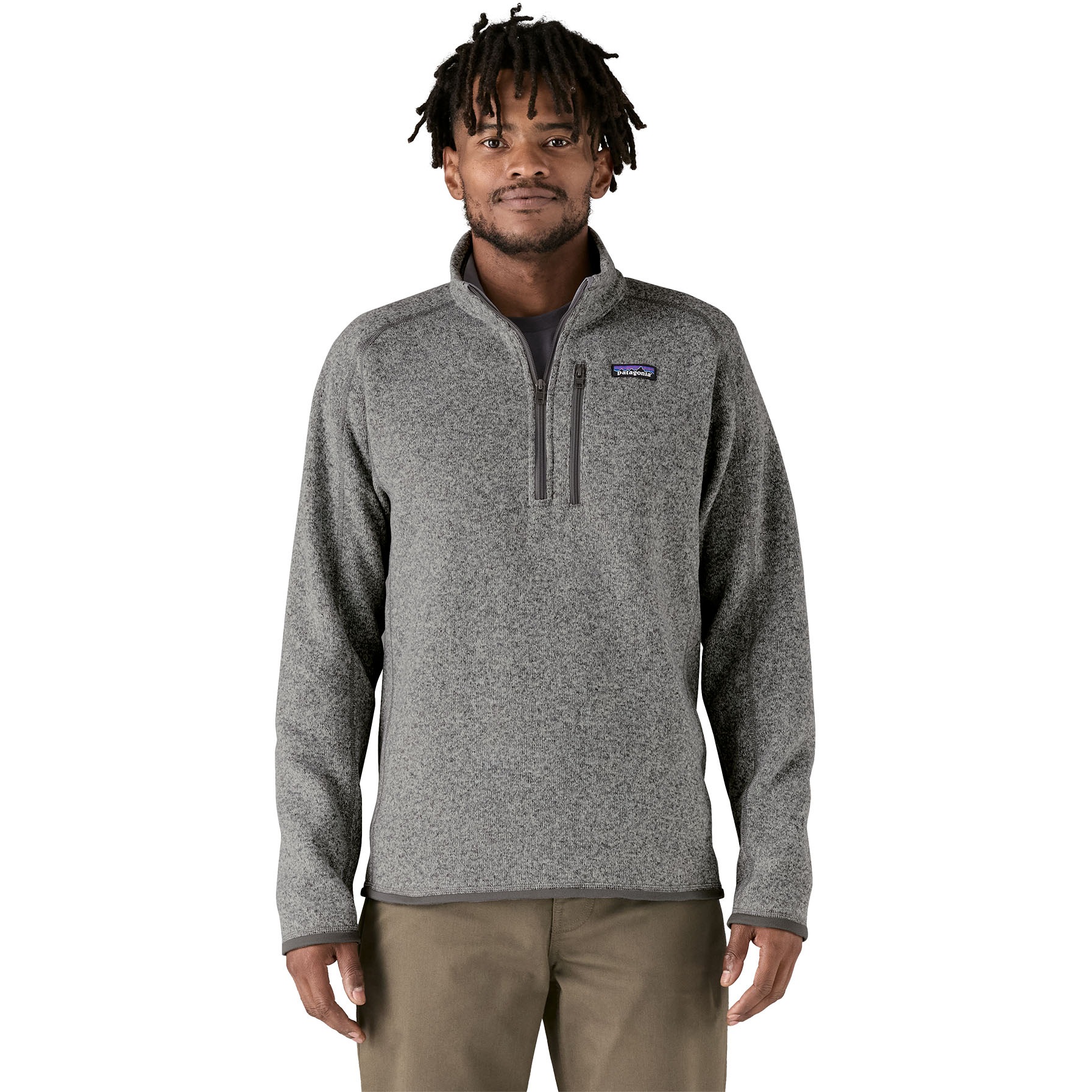 Produktbild von Patagonia Better Sweater 1/4-Zip Fleecepullover Herren - Stonewash