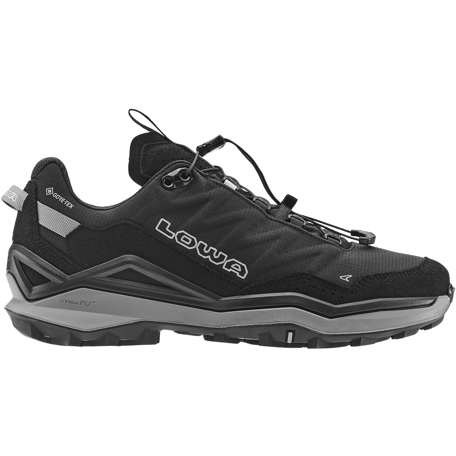Bild von LOWA Maddox Pro GTX LO SL Wanderschuhe Herren - schwarz/grau | schmal