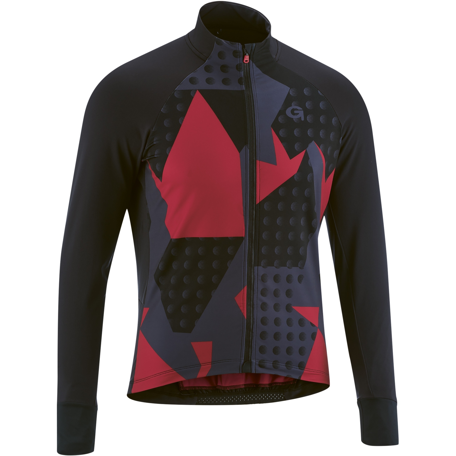 Picture of Gonso Renoso Men&#039;s Long Sleeve Jersey - Chilipepper