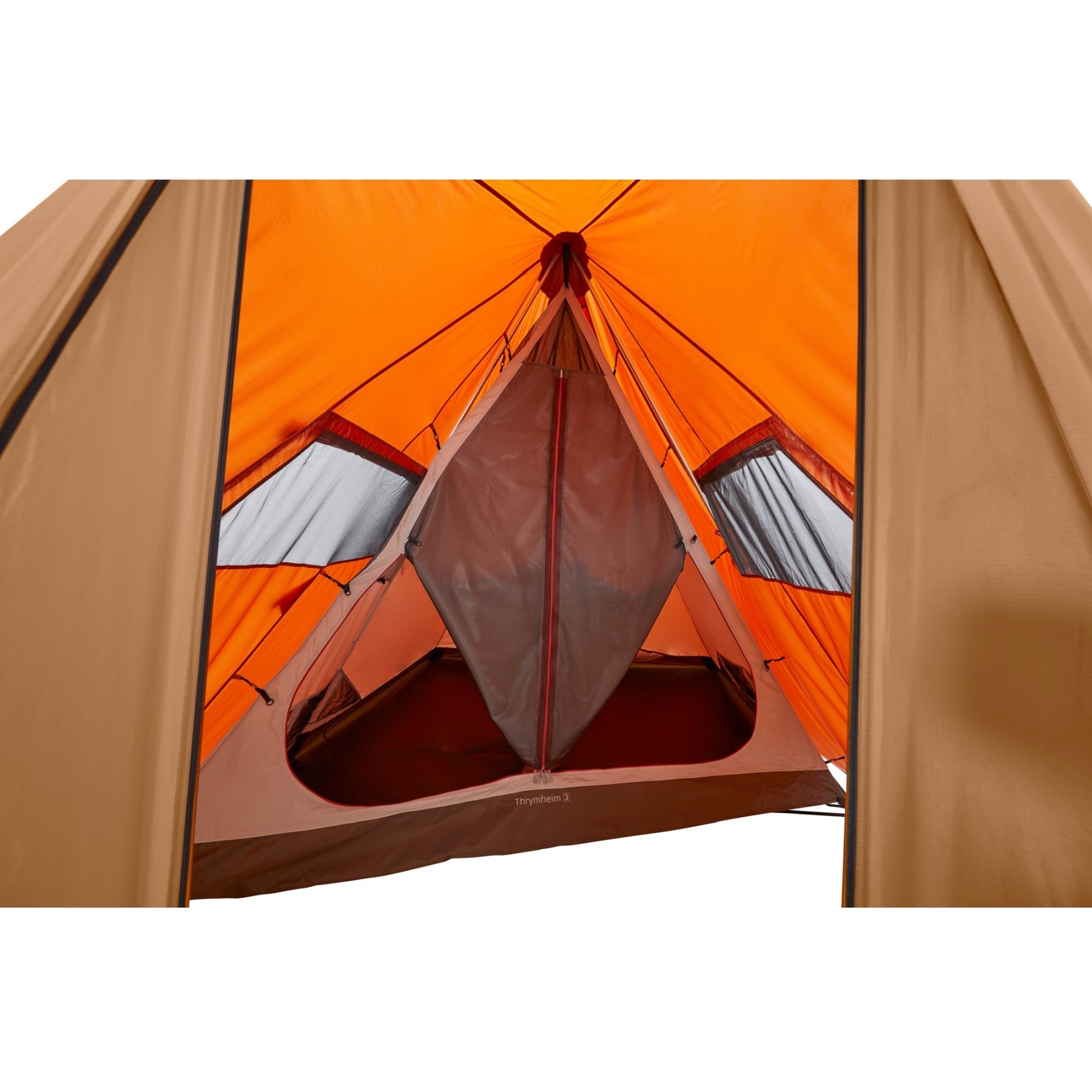 Nordisk Thrymheim 3 PU Tent - picante/cashew | BIKE24