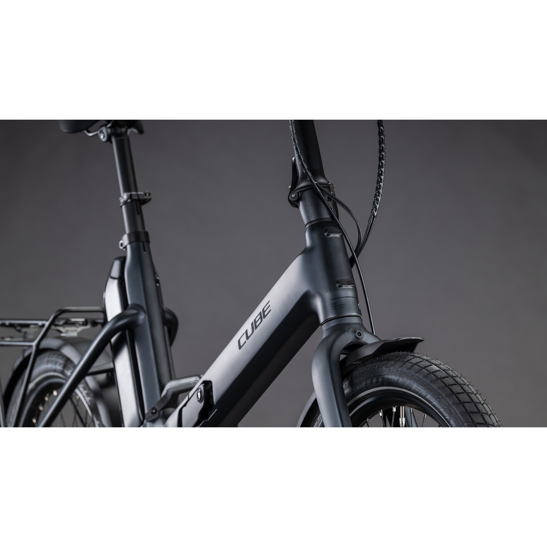 CUBE FOLD HYBRID 545 - 20" E-Faltrad - 2026 - coal / reflex | BIKE24