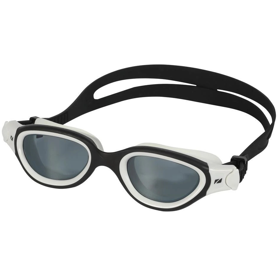 Picture of Zone3 Venator-X Swim Goggles - Smoke - black/white - smoke tinted lens
