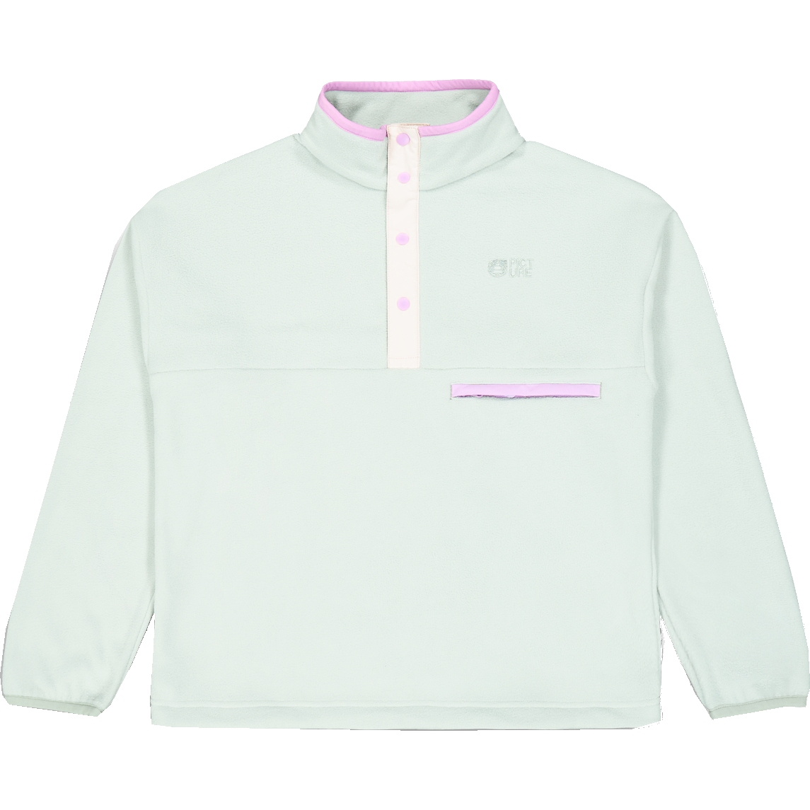 Produktbild von Picture Arcca 1/4 Fleecepullover Damen - Cloudy Blue
