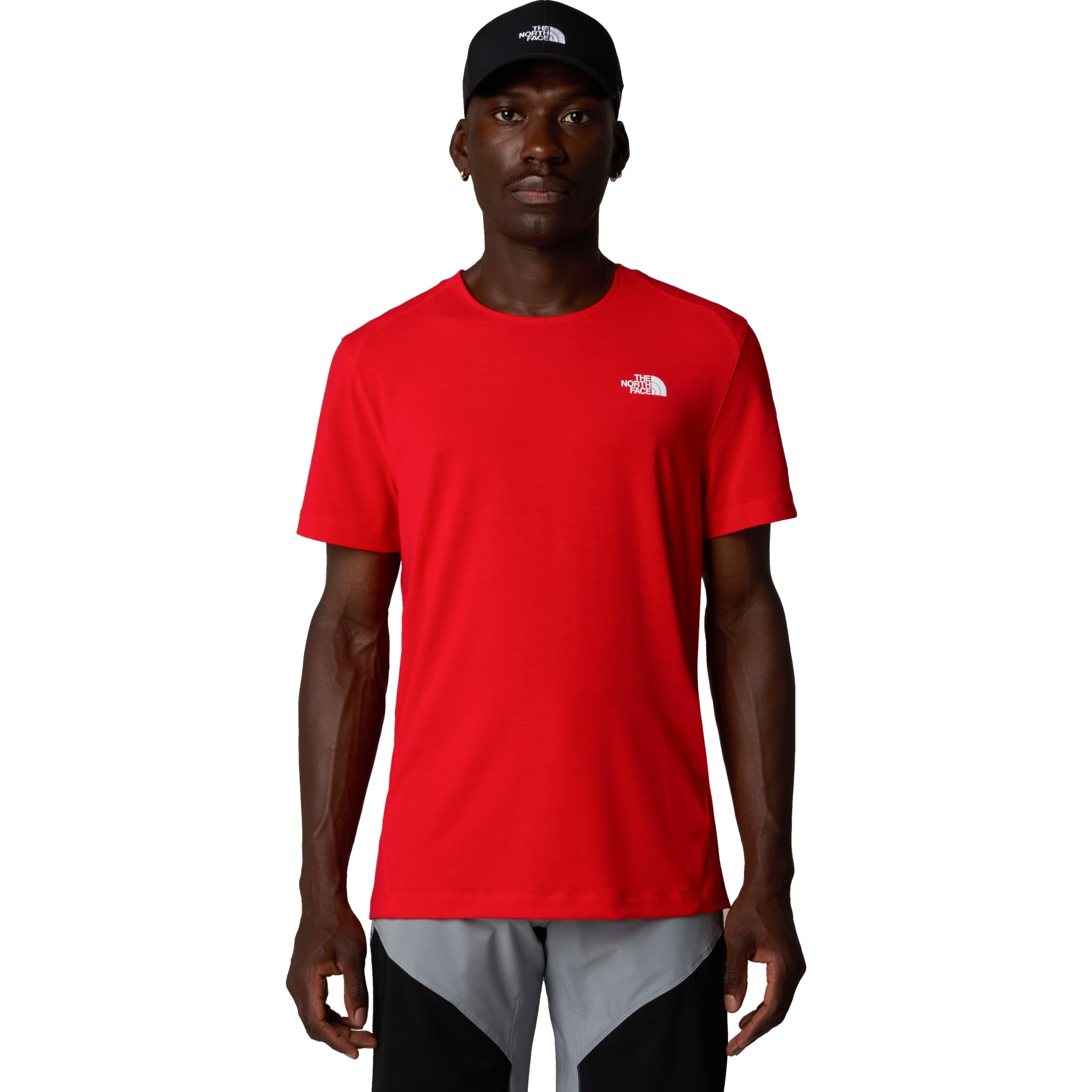 Picture of The North Face Lightning Alpine T-Shirt Men - High Risk Red