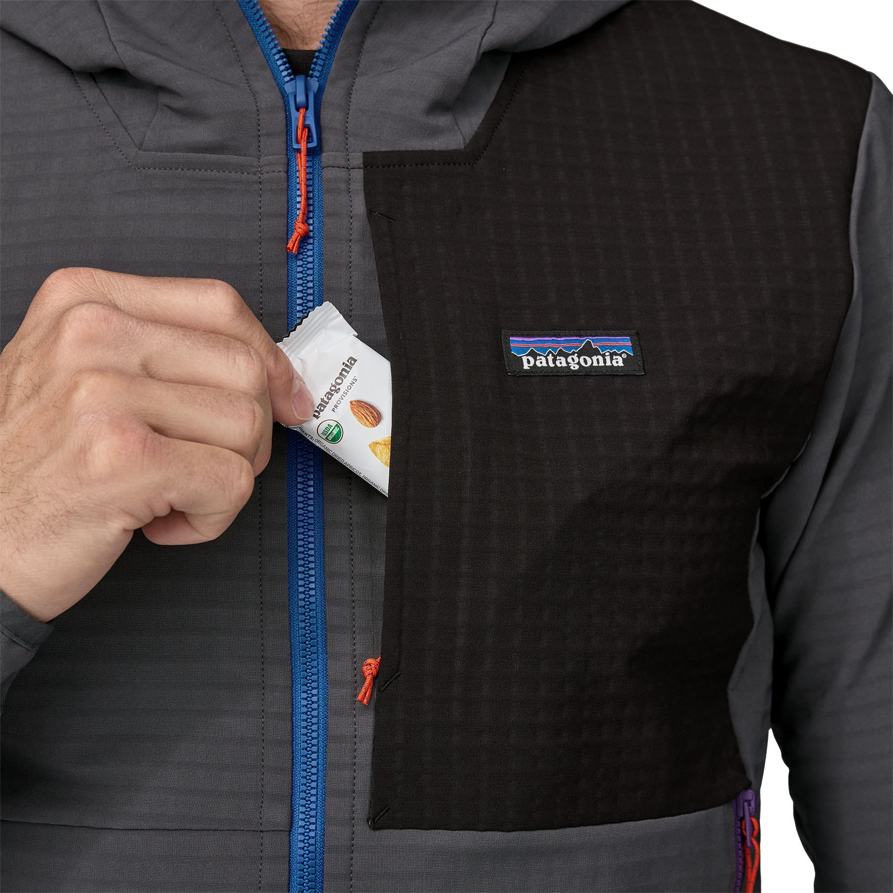 Patagonia R1 TechFace Hoody Jacket Men - Black | BIKE24