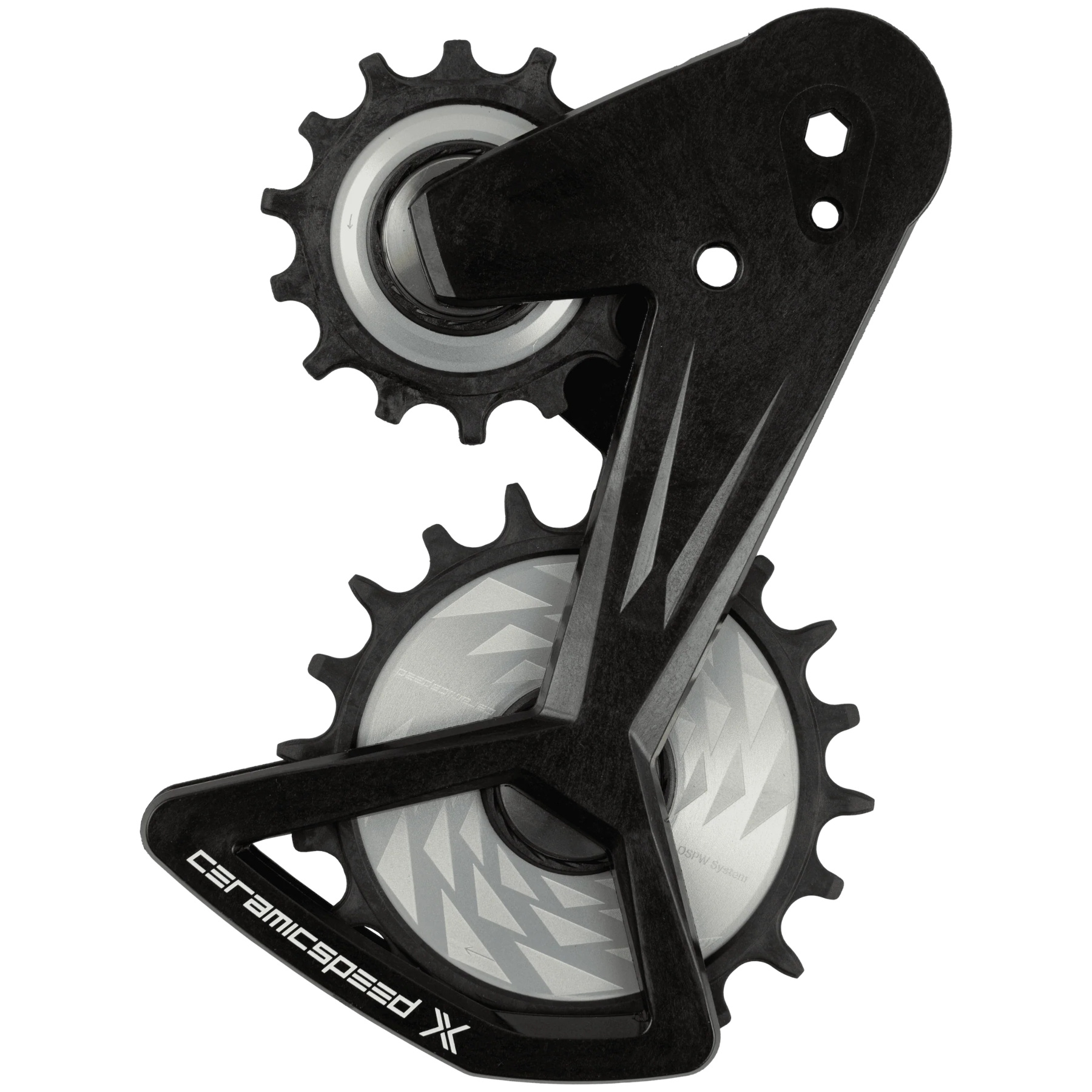 Produktbild von CeramicSpeed OSPW X Schalträdchen-System - Alpha Disc | für SRAM RED XPLR (E1) - silber