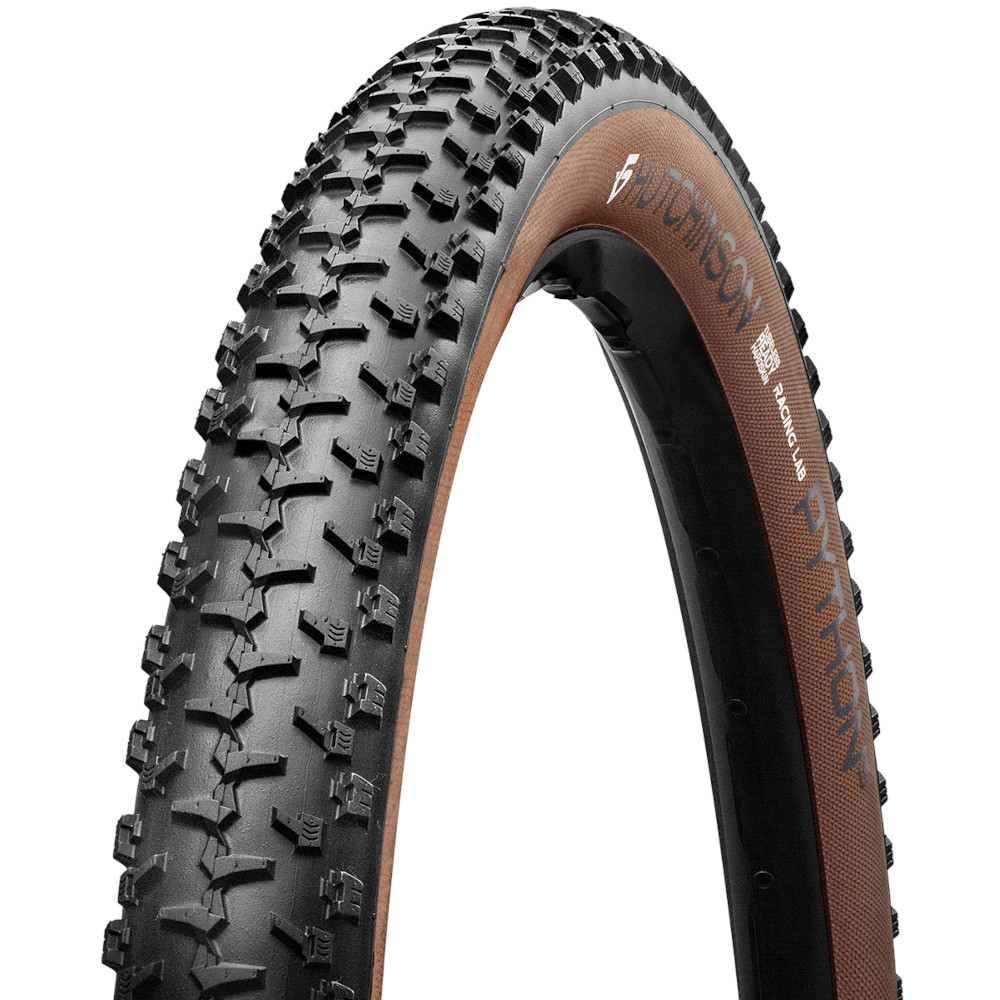 Picture of Hutchinson Python 3 Racing Lab - Hardskin - Folding Tire - 29x2.30&quot; | black/tan