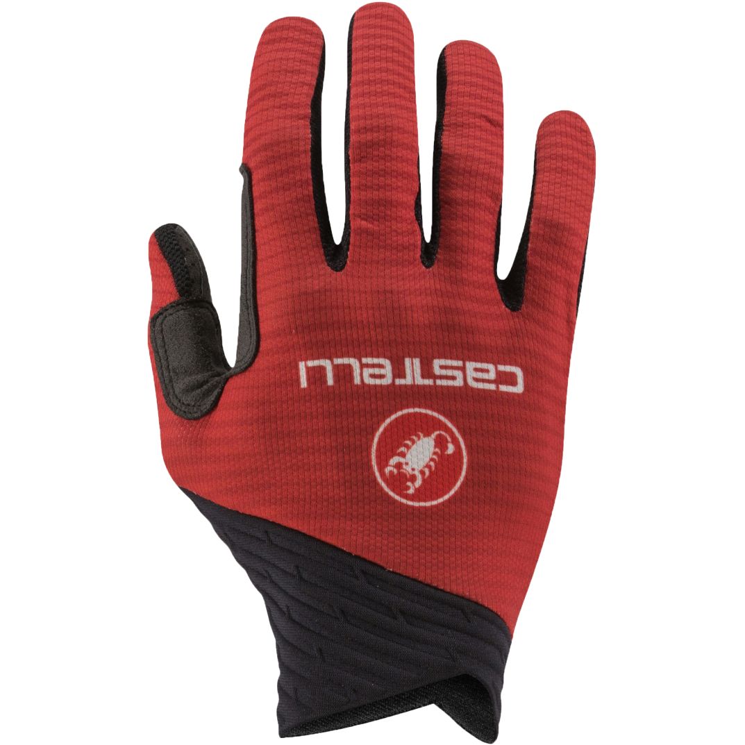 Picture of Castelli CW 6.1 Unlimited Gloves - pompeian red 642