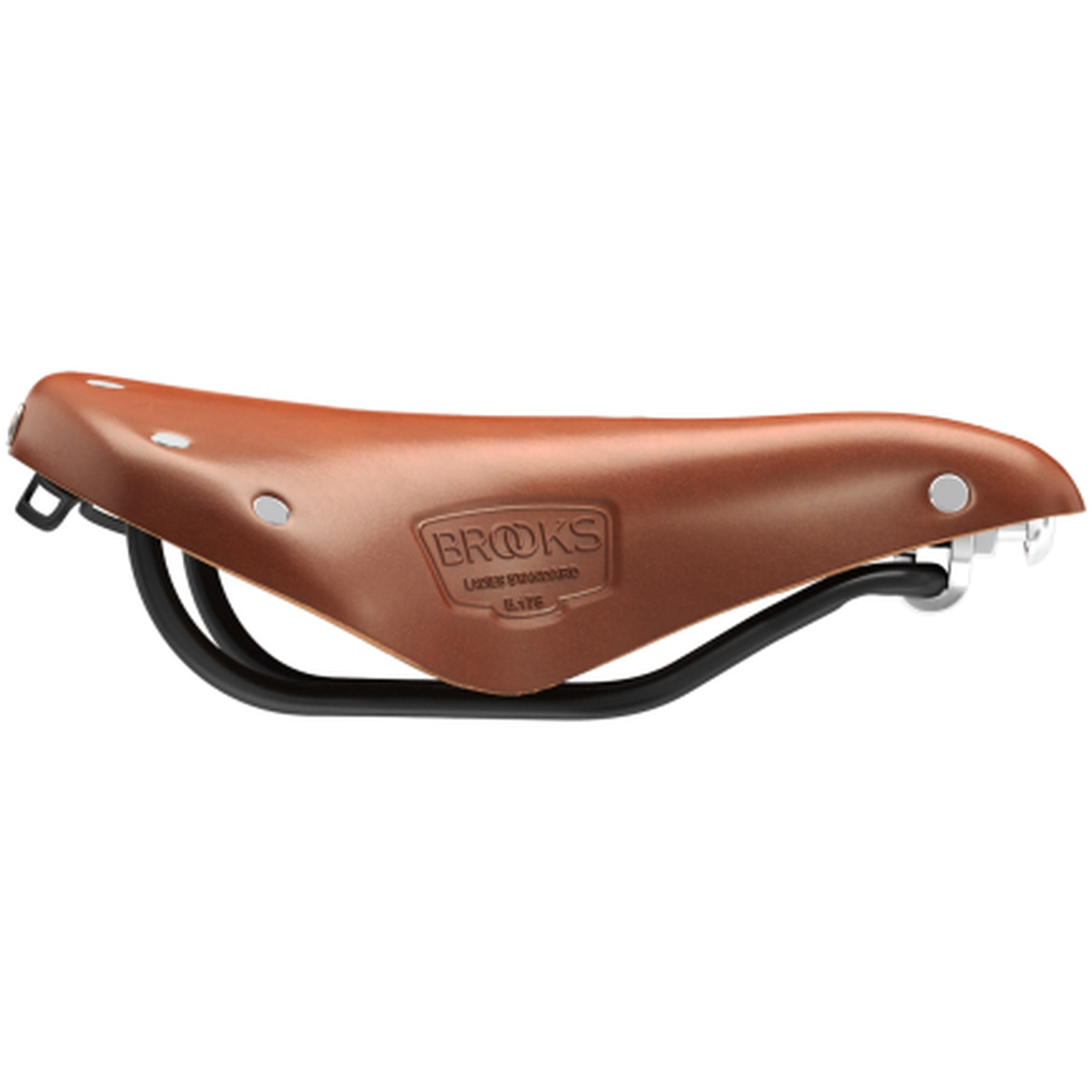 Brooks B17 Short Bend Leather Saddle - honey | BIKE24