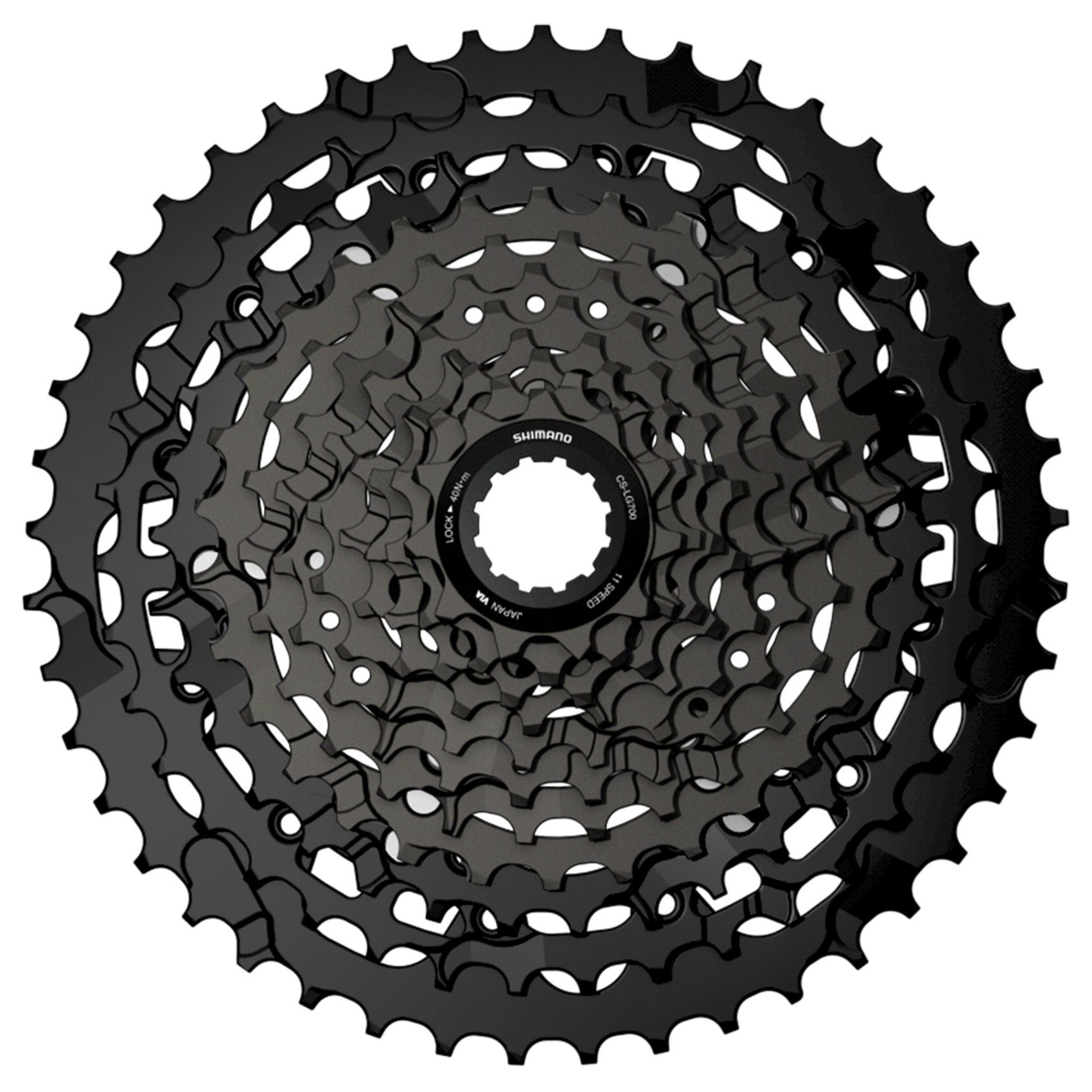 Picture of Shimano CS-LG700 Cassette - LinkGlide | 11-speed - 11-45 Teeth