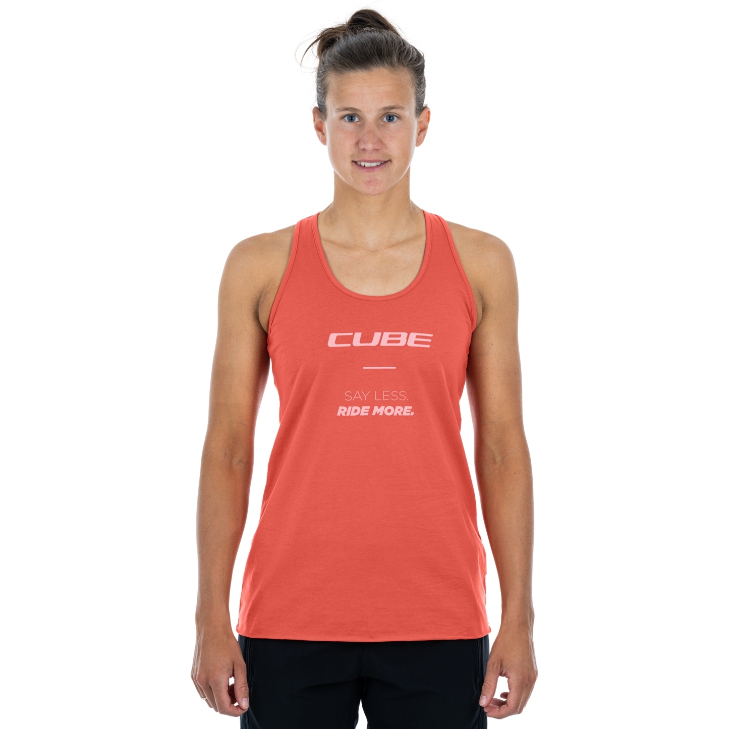 Picture of CUBE Organic Tank Top Women - red