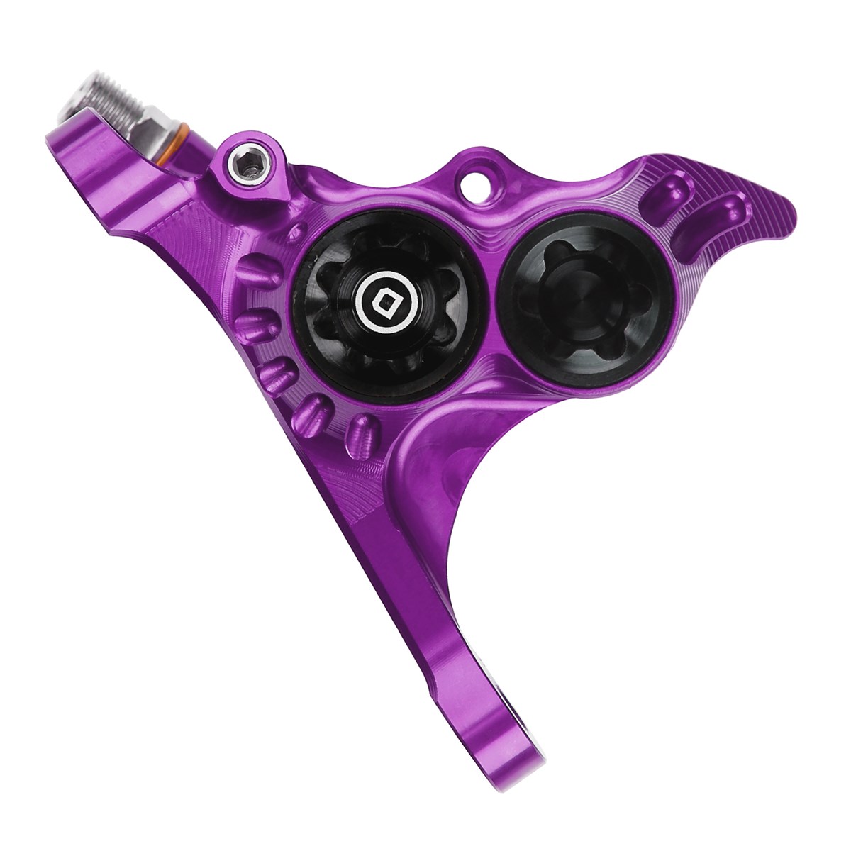 Productfoto van Hope RX4+ Caliper - Flat Mount +20mm - Front - DOT - purple