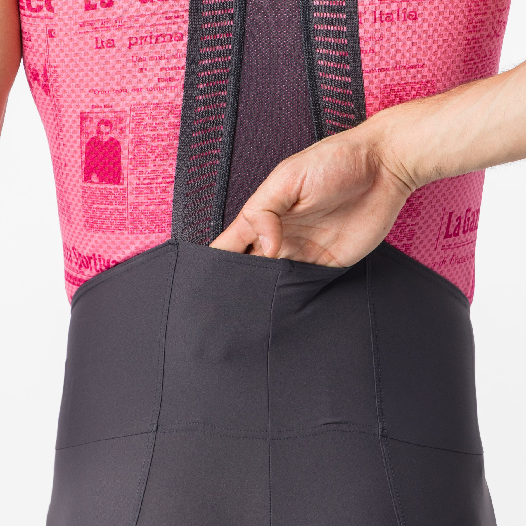 Castelli Giro d'Italia #Giro Trofeo 2 Bibshorts Men - dark grey