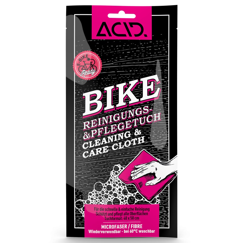 Салфетка для чистки велосипеда с кислотой - 40 см х 50 см