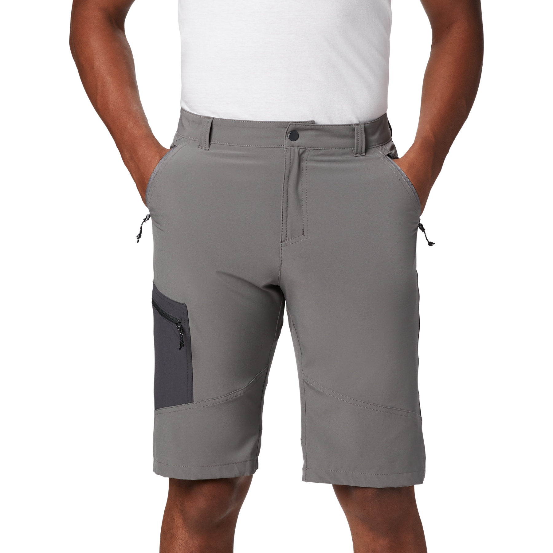 Picture of Columbia Triple Canyon Shorts - City Grey, Shark - Length 12