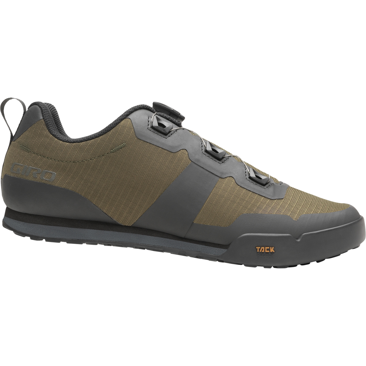 Giro Tracker BOA Flatpedal MTB Shoes - trail green/dark shadow