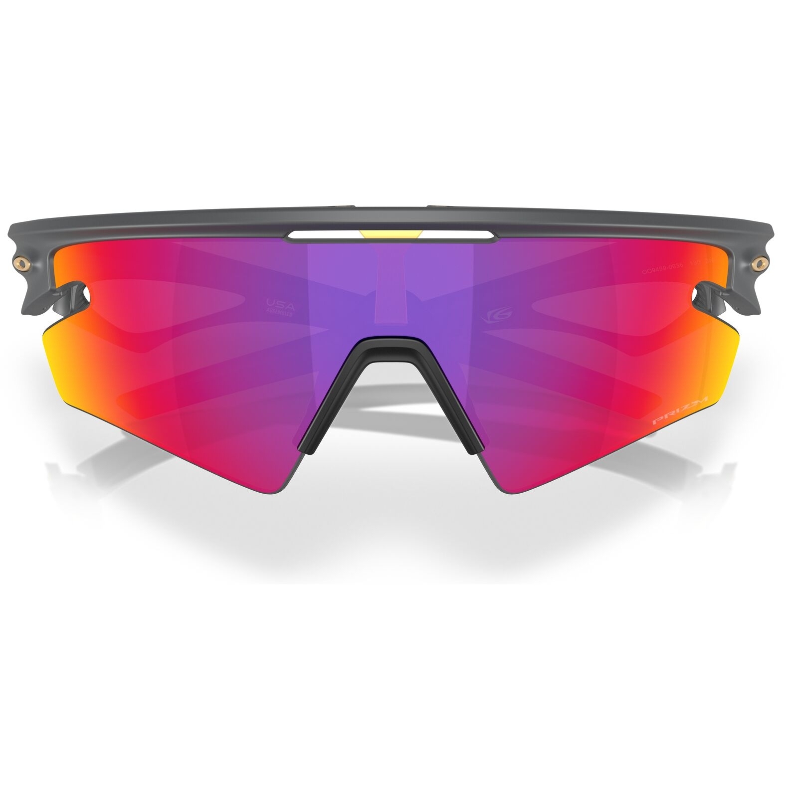 Oakley Sphaera Slash Glasses - Matte Carbon/Prizm Road Oakley Sphaera Slash Glasses - Matte Carbon/Prizm Road