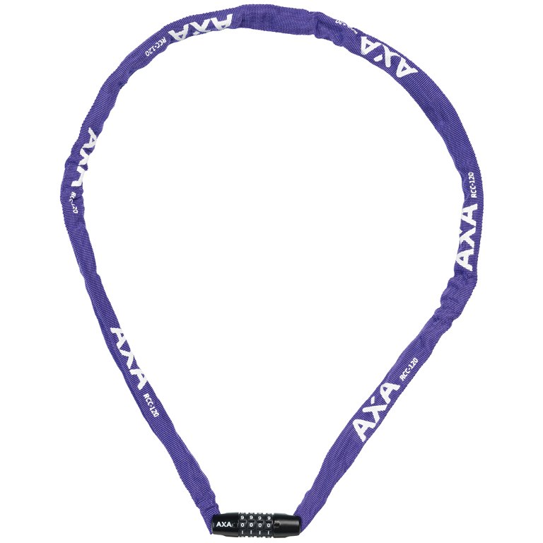 Produktbild von AXA Rigid RCC 120/3,5 Code Kettenschloss - violet