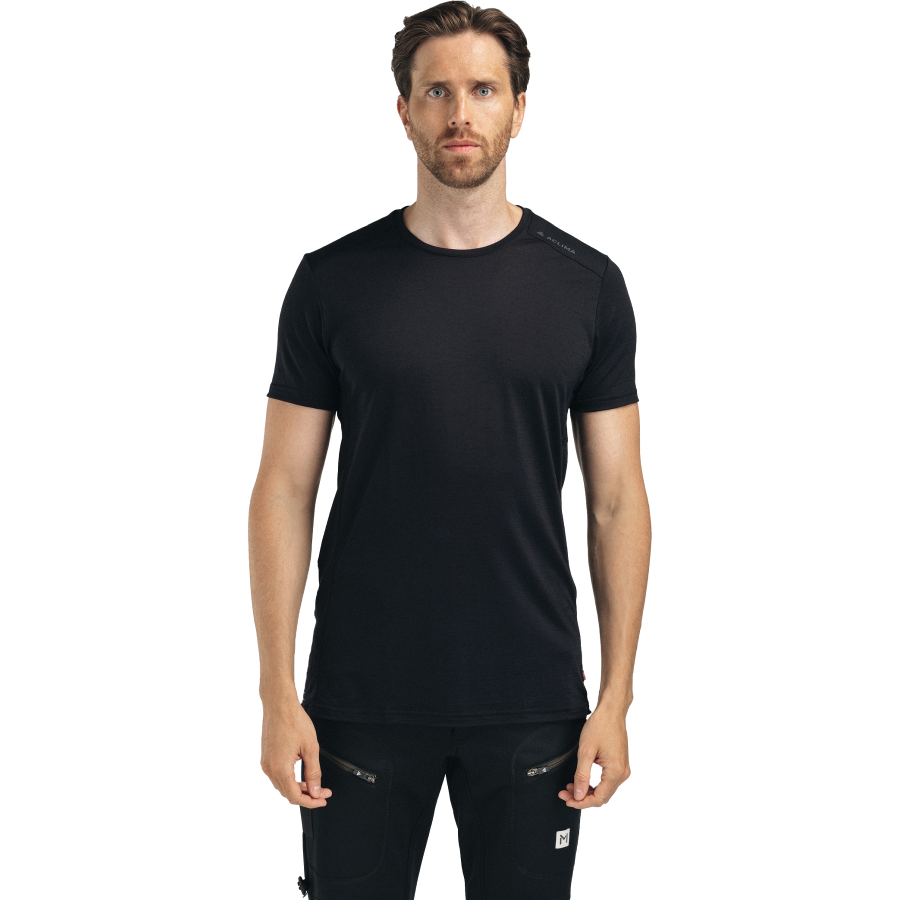 Produktbild von Aclima Lightwool 140 Trail T-Shirt Herren - jet black
