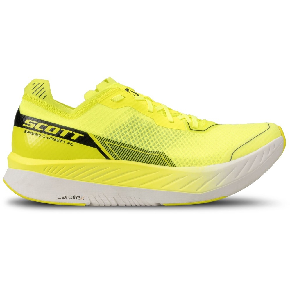 Image de SCOTT Chaussures Running Speed Carbon RC - jaune/blanc