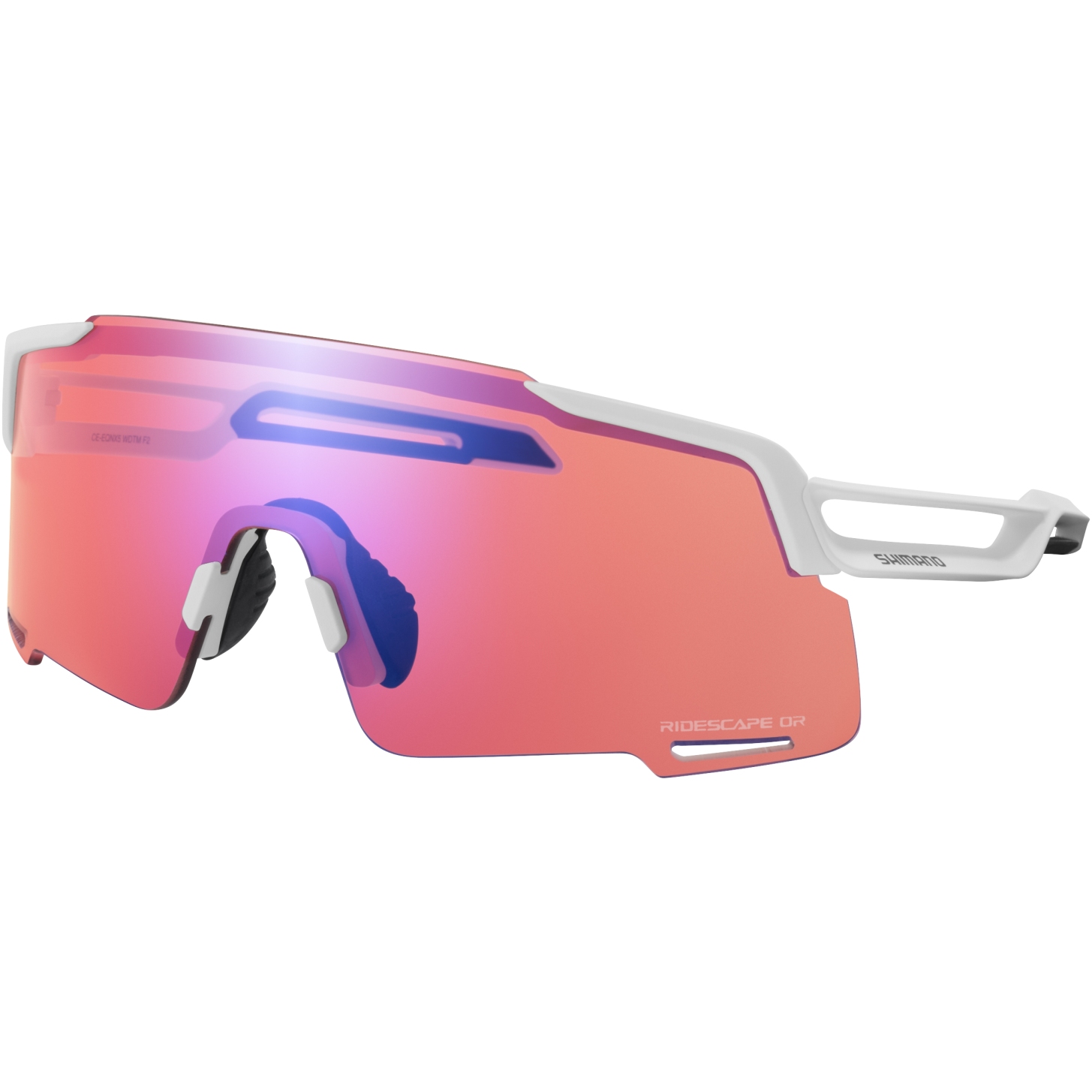 Produktbild von Shimano Equinox 5 Gravel Brille - Matte White - Ridescape OR | Clear