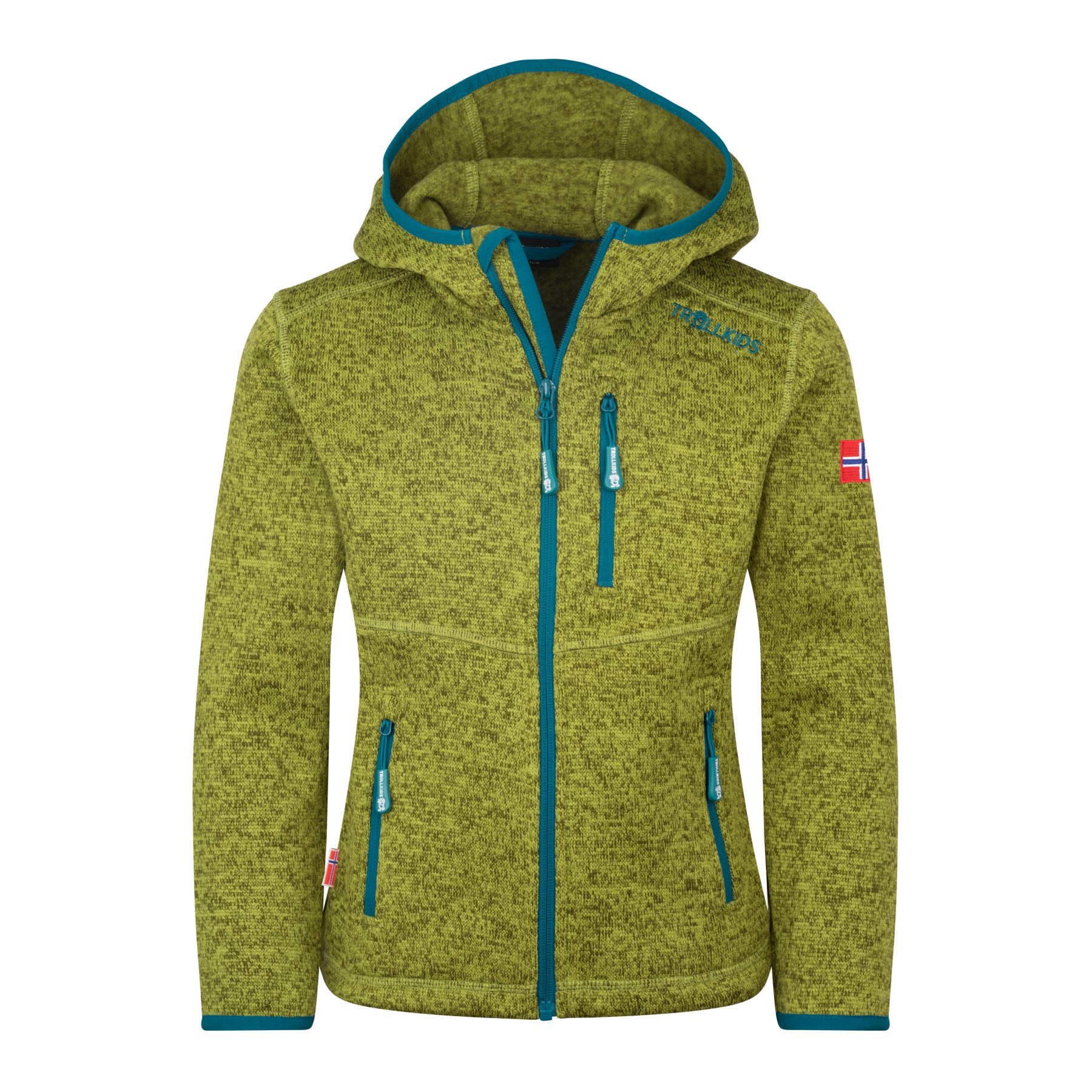 Produktbild von Trollkids Jondalen XT Jacke Kinder - Pear Green/Lagoon Green